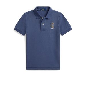 Polo Ralph Lauren Kids Polo Bear Cotton Mesh Polo Shirt (Toddler/Little Kid)
