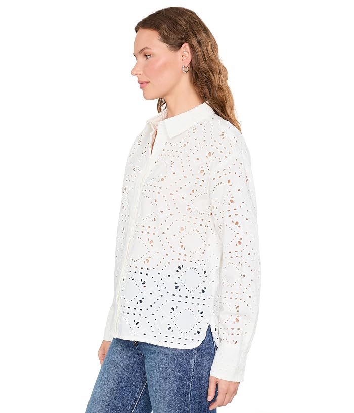 KUT from the Kloth Marissa Eyelet Button-Down - Image 3