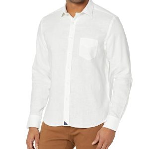 UNTUCKit Wrinkle-Resistant Linen Vin Santo Shirt