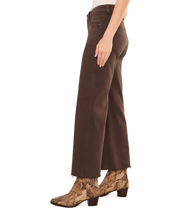 AG Jeans Saige Wide Leg Crop Mid-Rise Fit - Image 3
