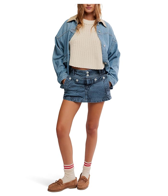 Free People Dream Weaver Micro Skirt - Image 2