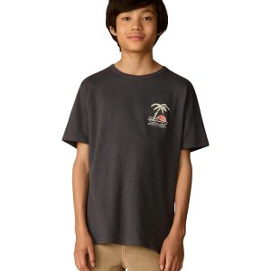 Faherty kids Graphic Sun And Wave Tee (Big Kid)