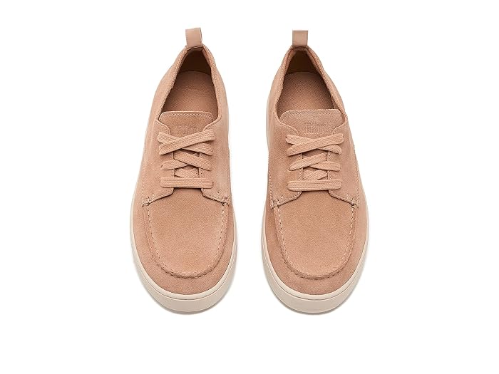 FitFlop Craft-Q Suede Lace-Up Moc Derby Loafers - Image 2