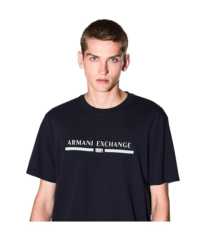 Armani Exchange 1991 Chest Logo T-shirt - Image 3