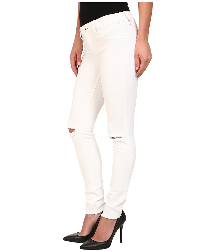 DL1961 Emma Skinny w/ Distress in Dove White - Image 2