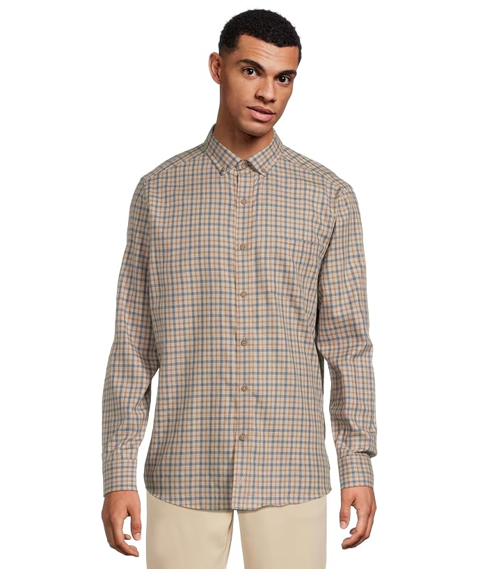 Johnston & Murphy Heathered Shirt