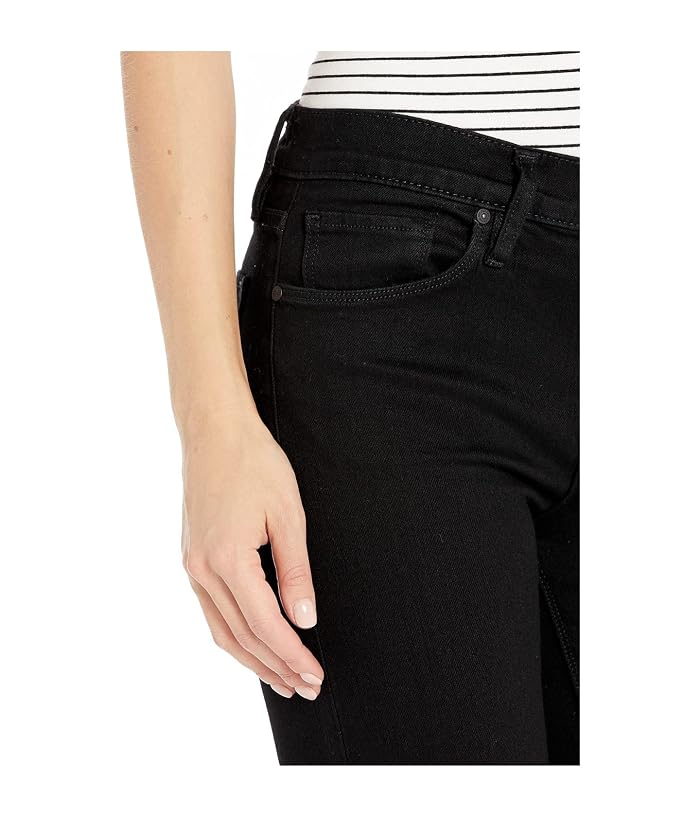 Hudson Jeans Nico Mid-Rise Straight in Black - Image 4
