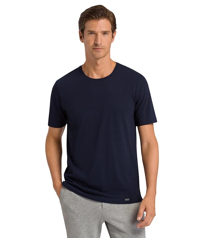 Hanro Living Short Sleeve Crew Neck Shirt