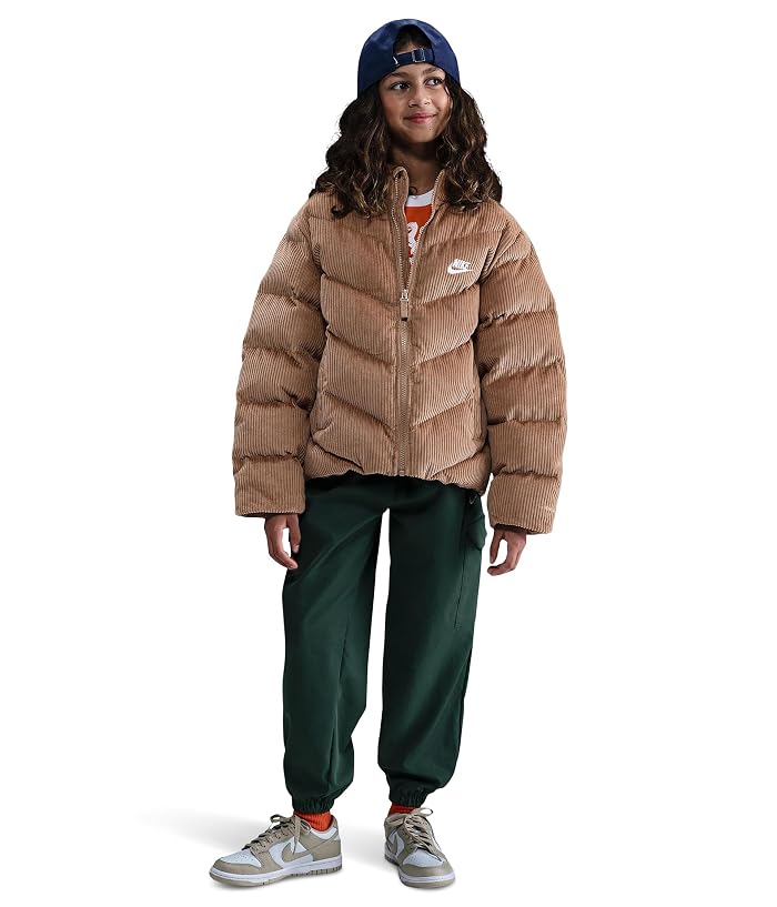 Nike Kids Sportswear All Day Play Therma-FIT Loose-Fit Puffer Jacket (Little Kid/Big Kid) - Image 4