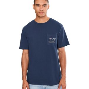 Vineyard Vines Golf Flag Whale Short-sleeve Tee