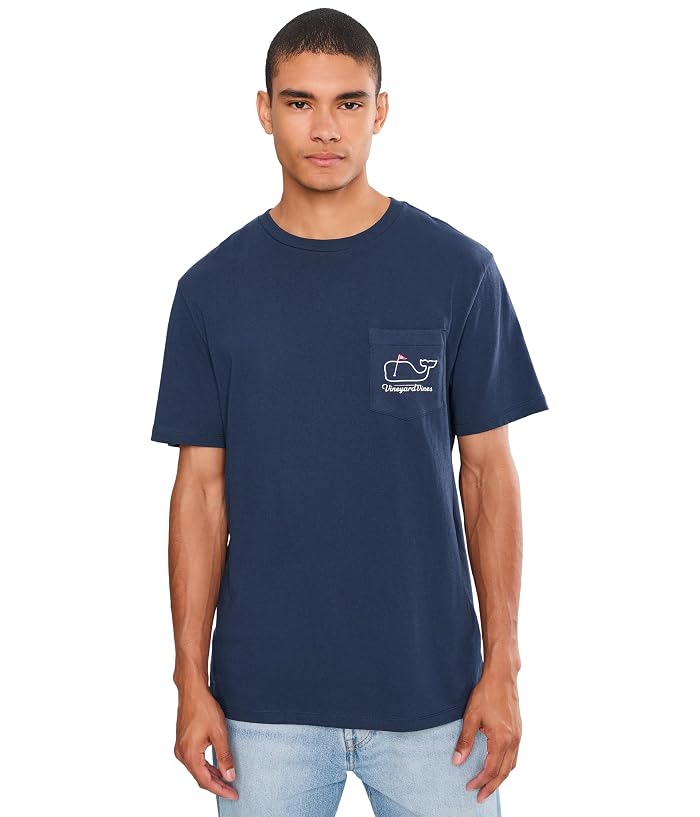 Vineyard Vines Golf Flag Whale Short-sleeve Tee