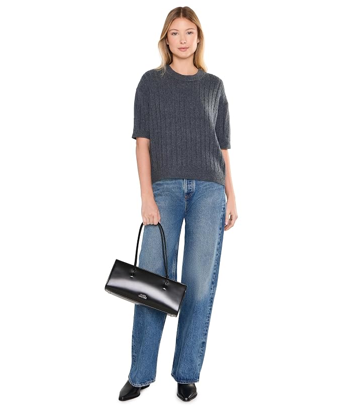 Lilla P Textured Easy Crew Neck Sweater - Image 2