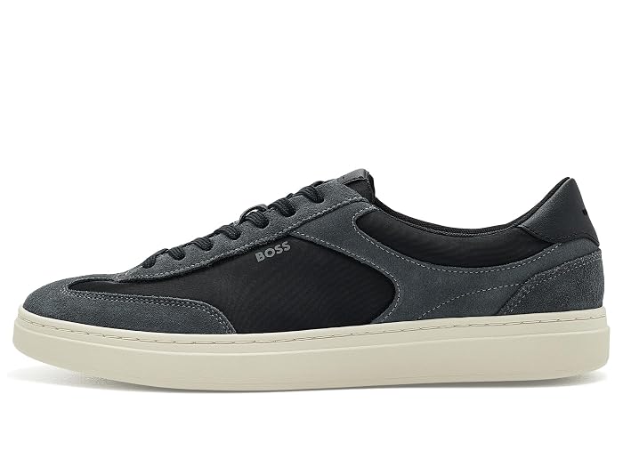 BOSS Kieran Cupsole Dress Suede Sneakers - Image 4