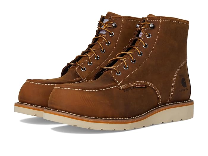 Carhartt 6" Waterproof Moc Nano Toe Wedge Work Boots