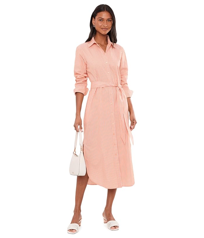 Lauren Ralph Lauren Striped End-On-End Cotton Shirtdress - Image 2