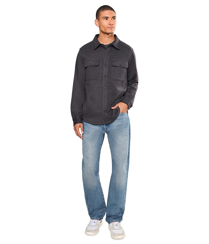 Liverpool Los Angeles Knit Long Sleeve Button-Up Shirt with Flap Pockets - Image 2