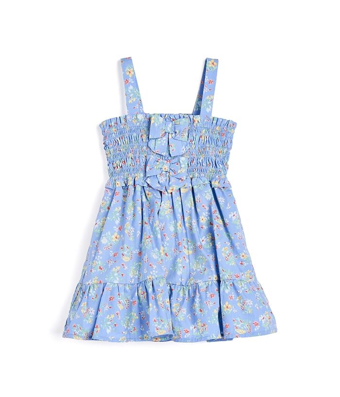 Janie and Jack Ditsy Floral Smocked Dress (Infant)