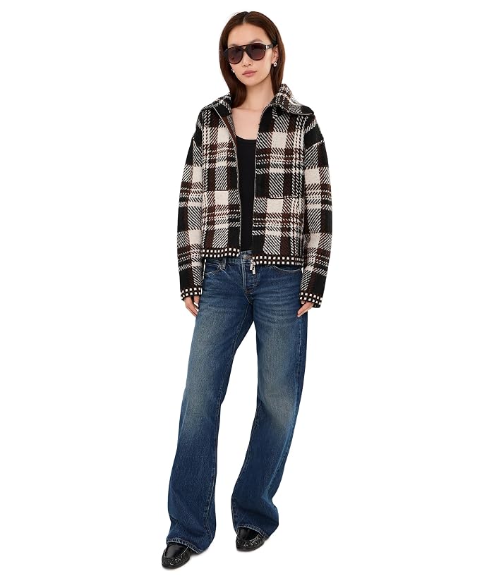 KUT from the Kloth Rue Zip-Up Sweater Knit Jacket - Image 2
