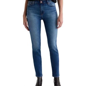 AG Jeans Mari Mid Rise Slim Straight Jean In 12 Years Assumption