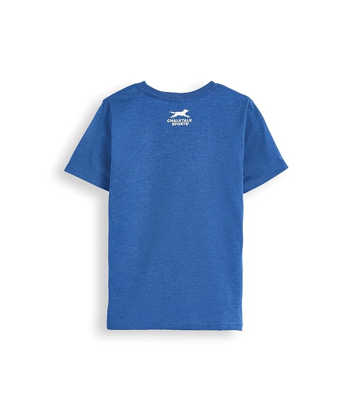 ChalkTalk SPORTS Guys Lacrosse Short Sleeve T-Shirt - Patriotic Lacrosse (Little Kid) - Image 2