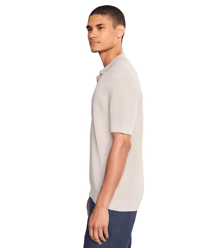 Liverpool Los Angeles Short Sleeve Johnny Collar Sweater Polo - Image 3