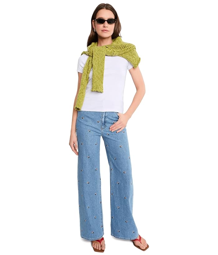DAZE Far Out High-rise Wide Leg In Fated - Image 2