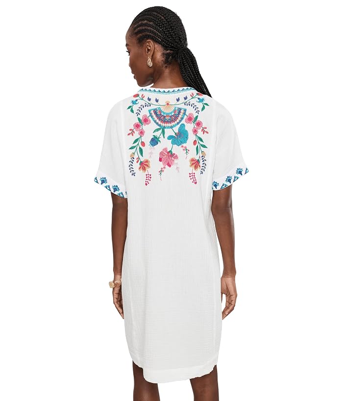 Johnny Was Short Sleeve Easy Seamed Dress - Soline - Image 4