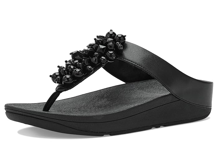 FitFlop Fino Bead-Cluster Toe-Post Sandals