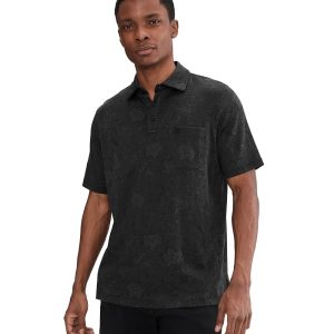 Johnston & Murphy Evans Jacquard Polo