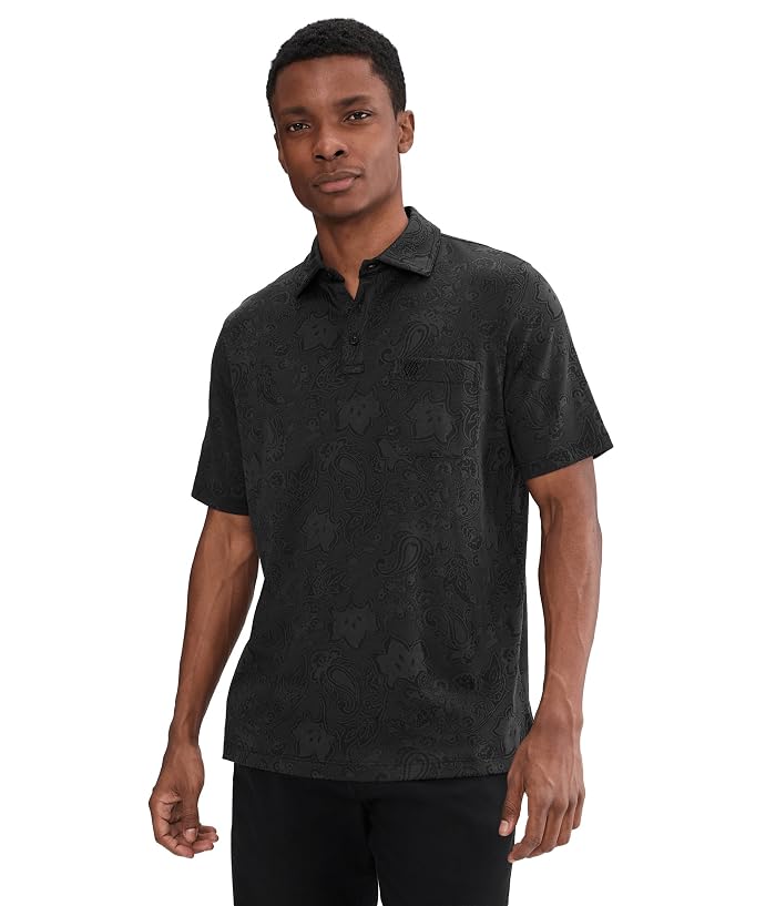 Johnston & Murphy Evans Jacquard Polo