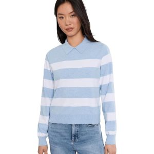 Splendid Phoebe Polo Stripe Sweater