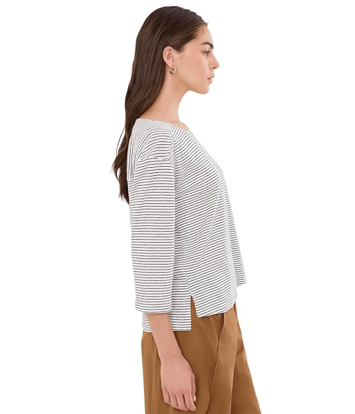 Mod-o-doc 3/4 Sleeve Boat Neck Tee - Image 3