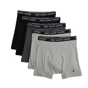 Polo Ralph Lauren 5 Pack Classic Fit Cotton Boxer Briefs