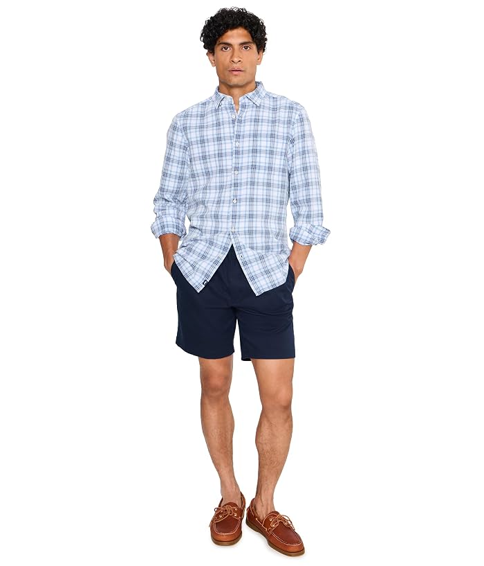 Vineyard Vines Sandstone Plaid Island Cotton Shirt - Image 2