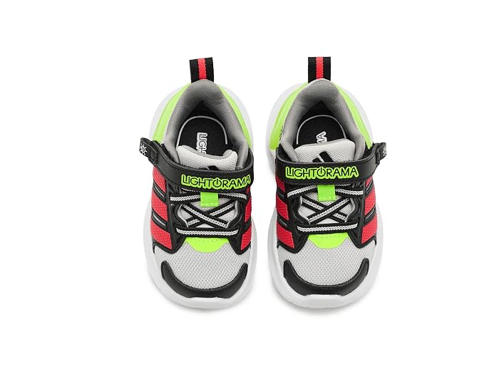 adidas Kids Lightorama Runner Elastic Lace Shoes (Toddler) - Image 2