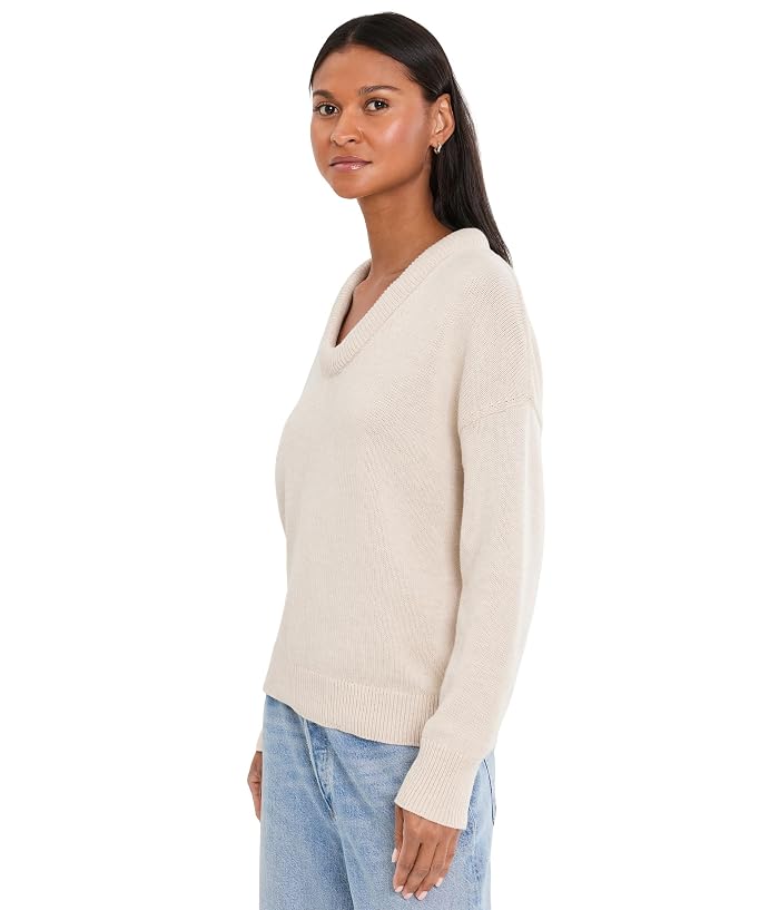 NIC+ZOE Cotton Cashmere Scoop Neck Sweater - Image 3