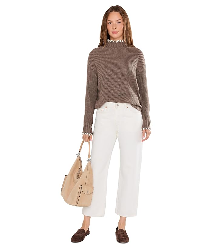 Vince Camuto Turtle Neck with Whip Stitch - Image 2