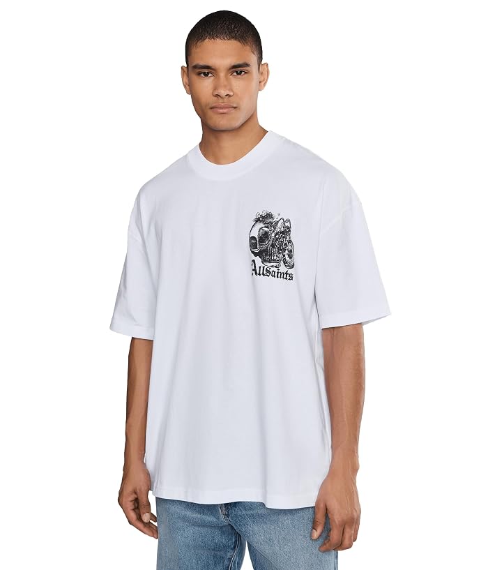 AllSaints Panhead Short Sleeve Crew