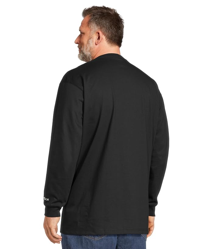 Carhartt Big & Tall Flame Resistant Force Loose Fit Midweight Long-Sleeve Pocket T-Shirt - Image 3