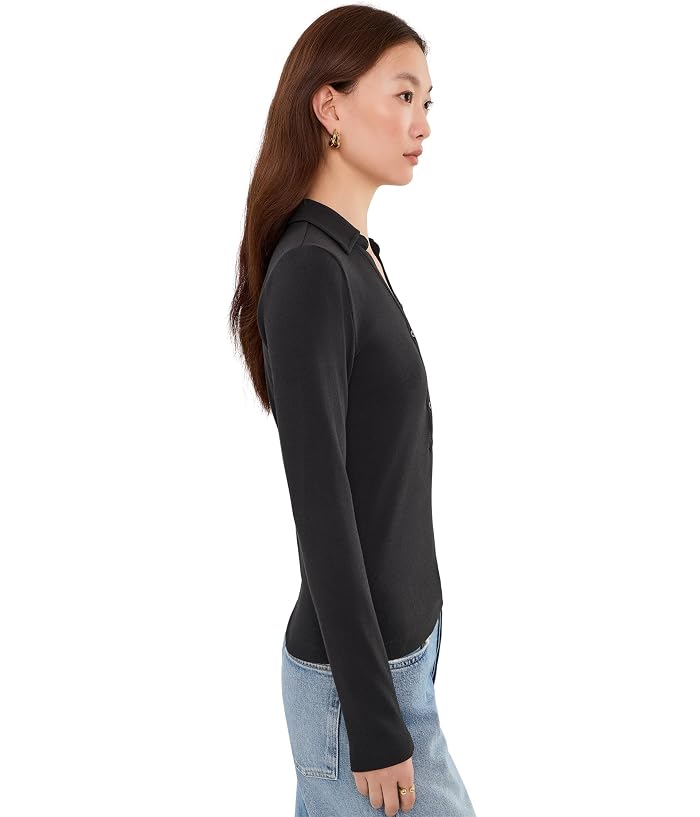 NIC+ZOE Perfect Knit Rib Polo - Image 3