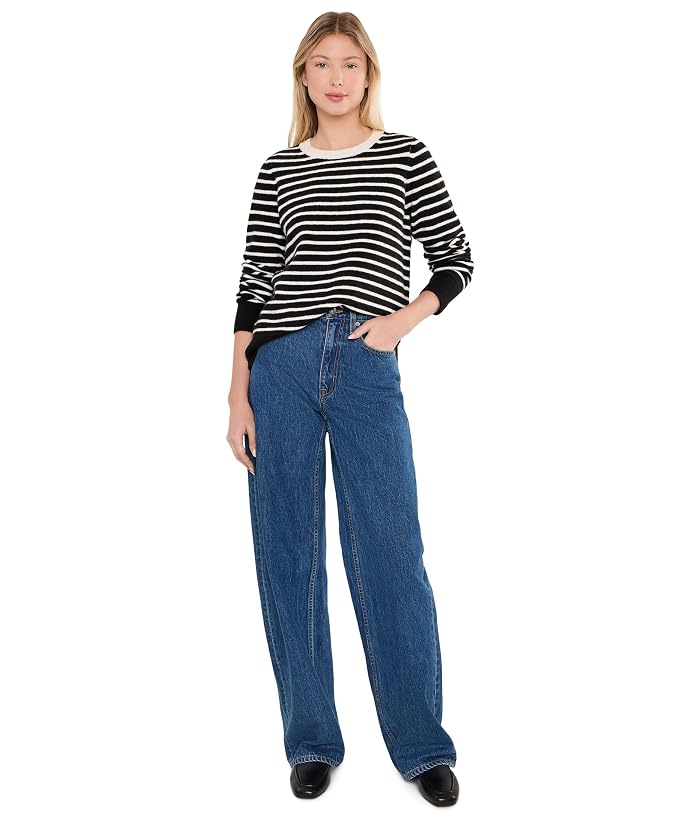 Michael Stars Morgan Crew Neck Long Sleeve Pullover - Image 2