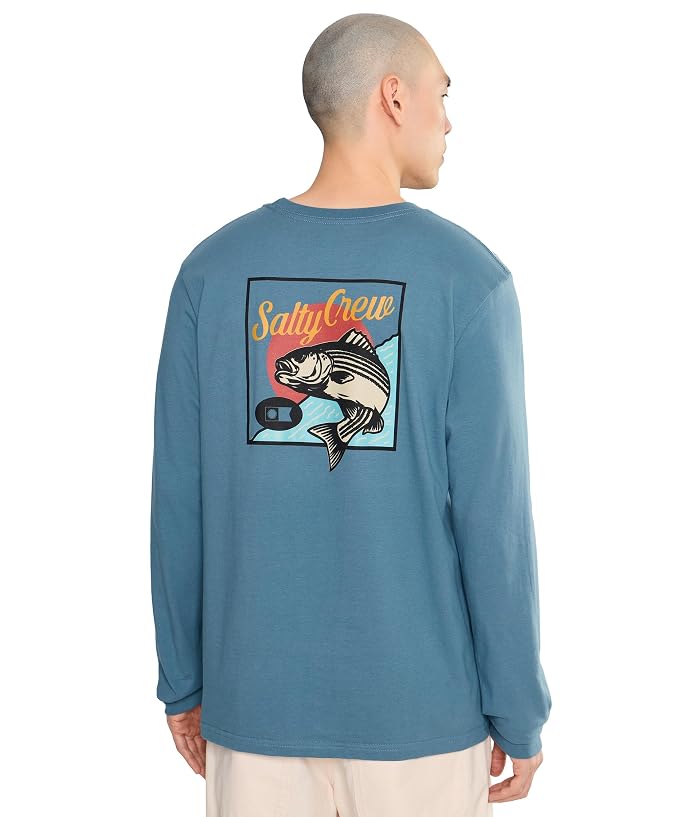 Salty Crew Striped Long Sleeve Tee - Image 4