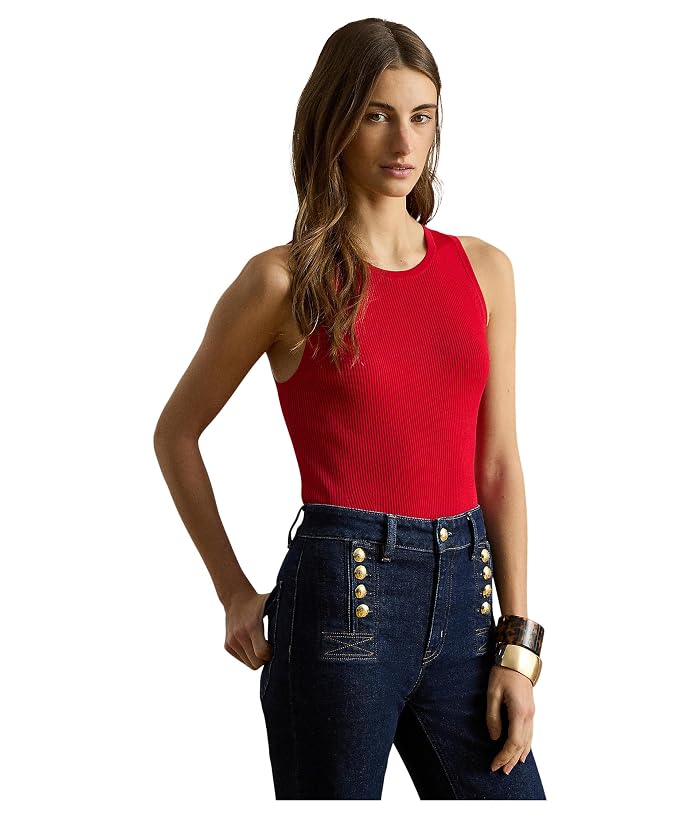 Lauren Ralph Lauren Rib-Knit Sleeveless Sweater