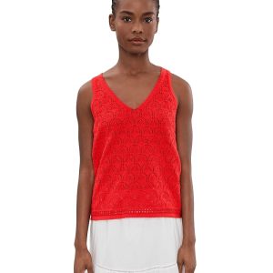Vince Camuto Pointelle Tank