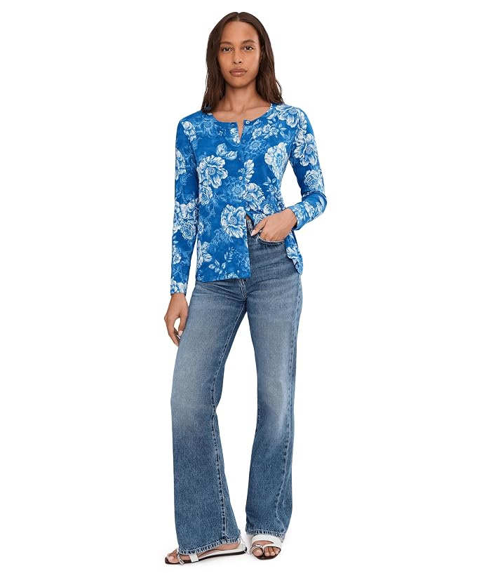 Johnny Was The Janie Favorite Collarless Button Down- Spiraea - Image 2