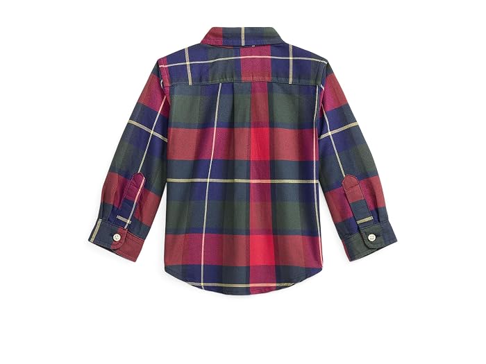 Polo Ralph Lauren Kids Plaid Cotton Oxford Shirt (Infant) - Image 2