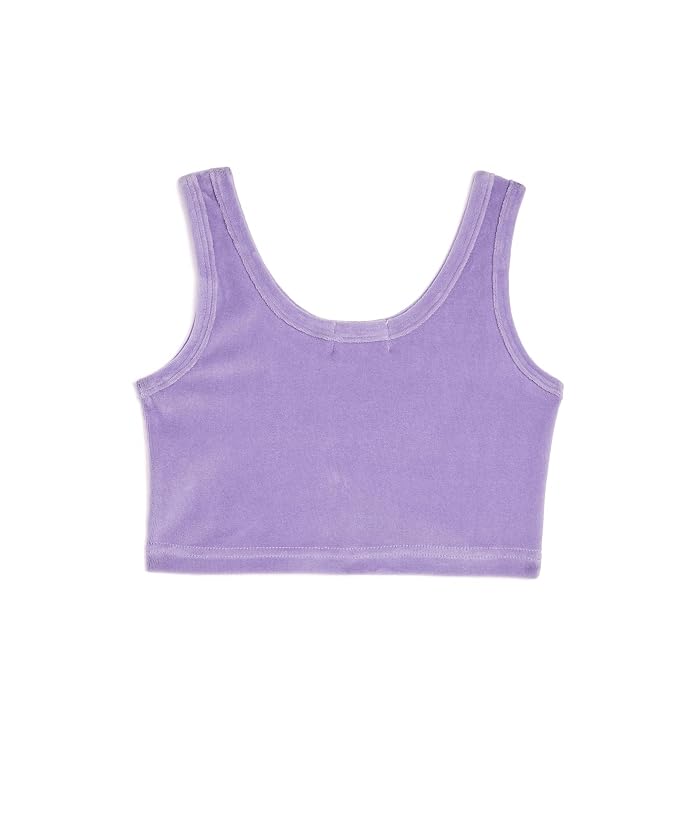 Lola and The Boys Rainbow Velour Sequin Tank Set (Little Kid/Big Kid) - Image 2
