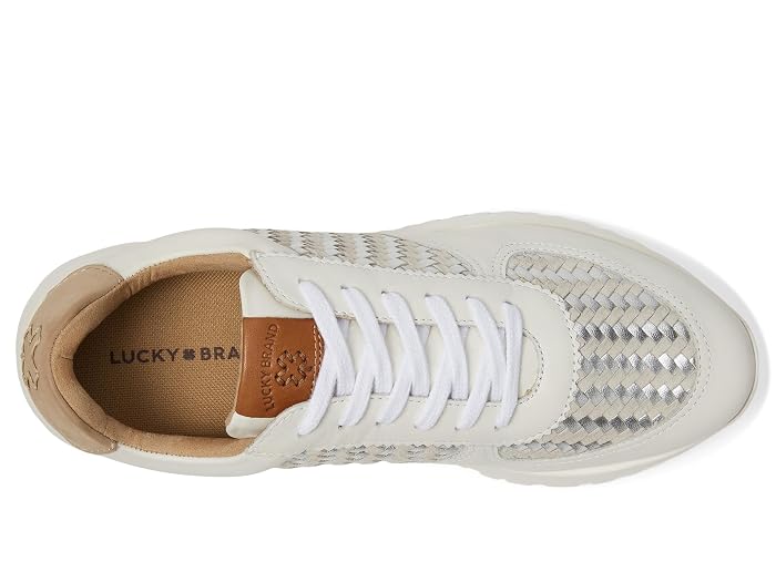 Lucky Brand Deva Woven Leather Sneaker - Image 2