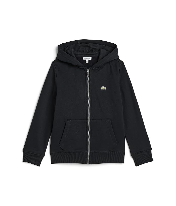 Lacoste Kids Full Zip Hoodie (Big Kid) - Image 4