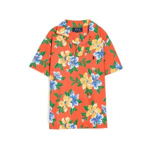 Polo Ralph Lauren Kids Floral-Print Cotton Jersey Polo Shirt (Big Kid)